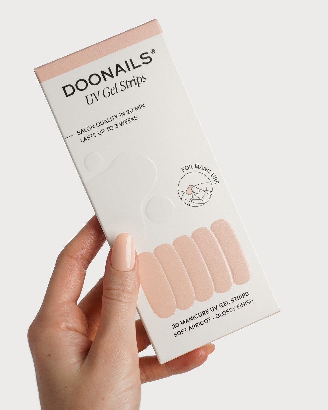 Soft Apricot Gel Strips