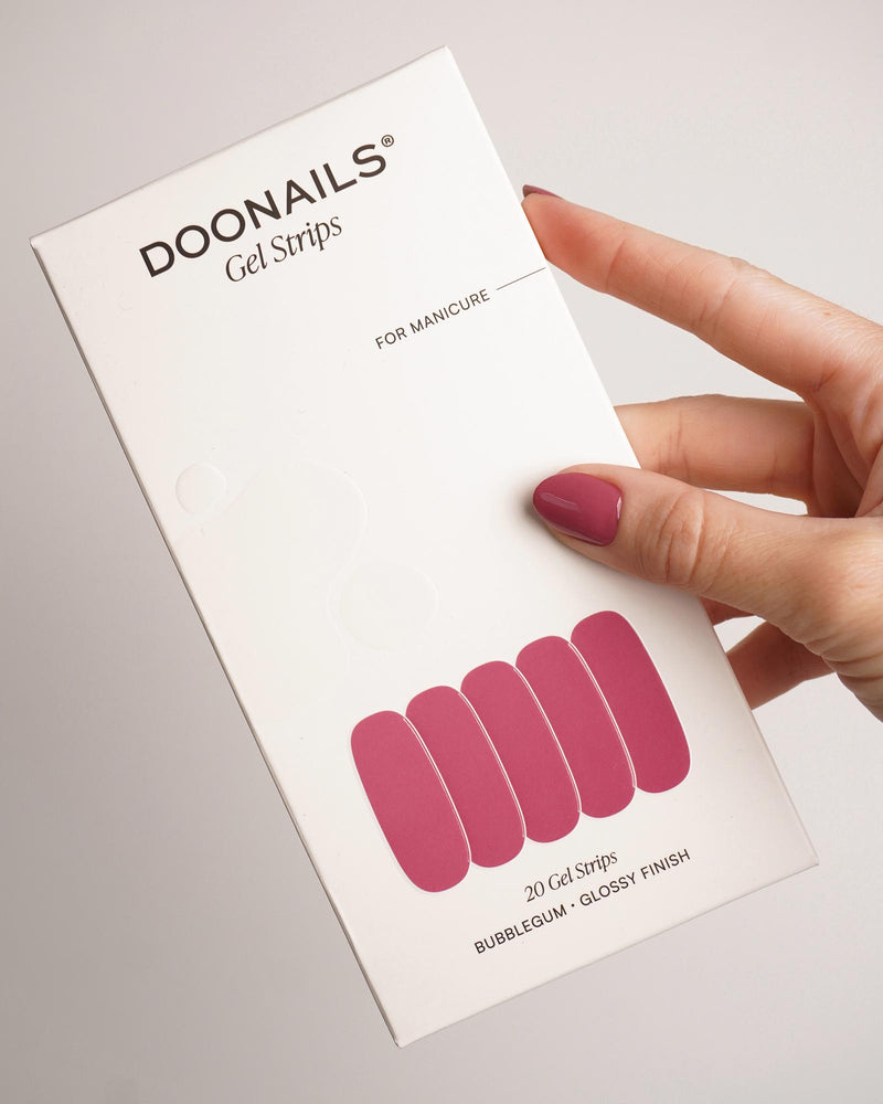 Bubblegum Gel Strips - Doonails Switzerland