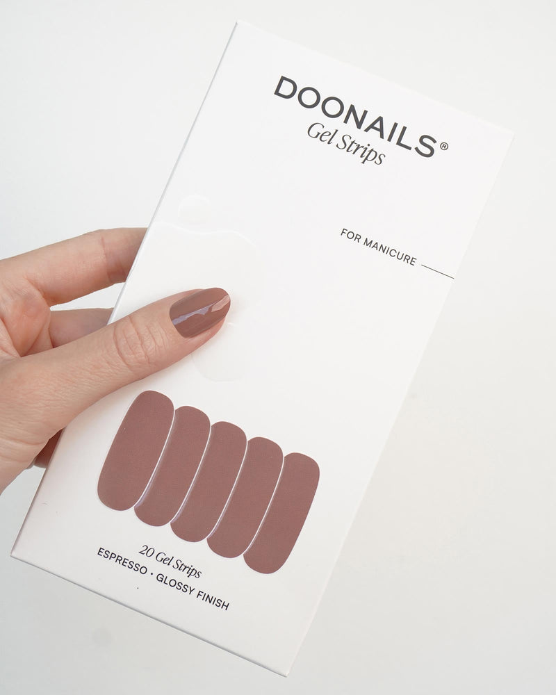 Espresso Gel Strips - Doonails Switzerland