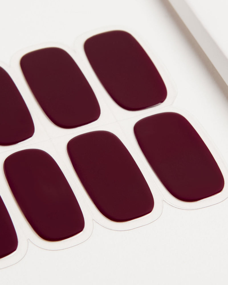 Plum Purple Gel Strips - Doonails Switzerland