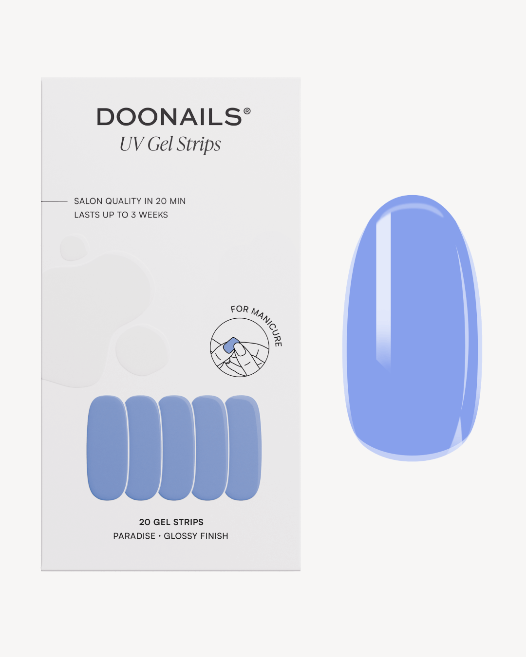 Paradise Gel Strips - Doonails Switzerland