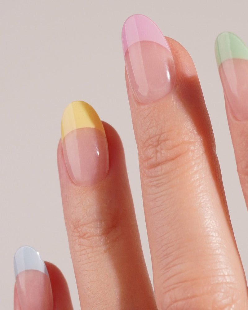 Pastel French Gel Strips - Doonails Switzerland
