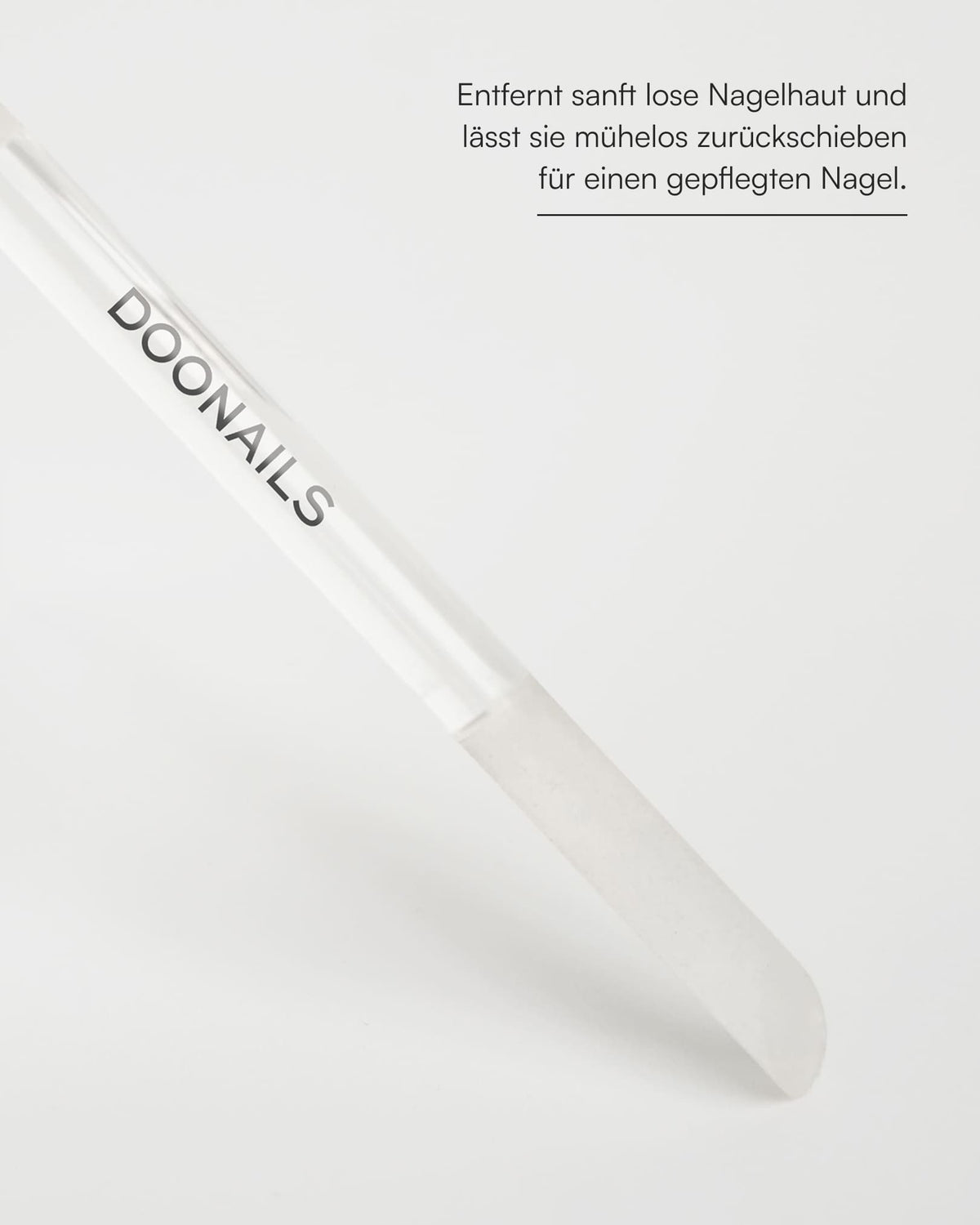 Glas Nagelhautschieber