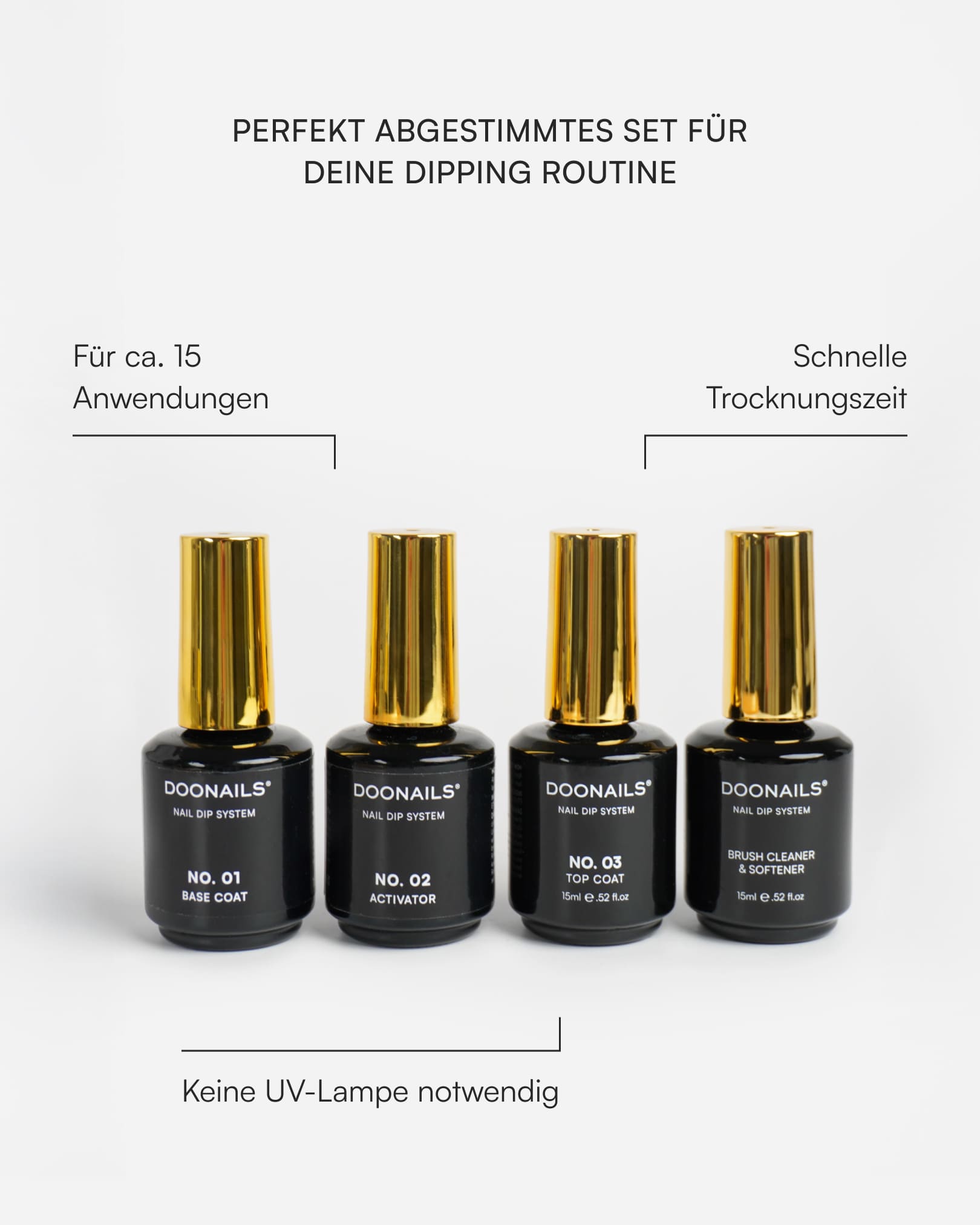 Dipping Powder Liquid Set - Doonails Switzerland