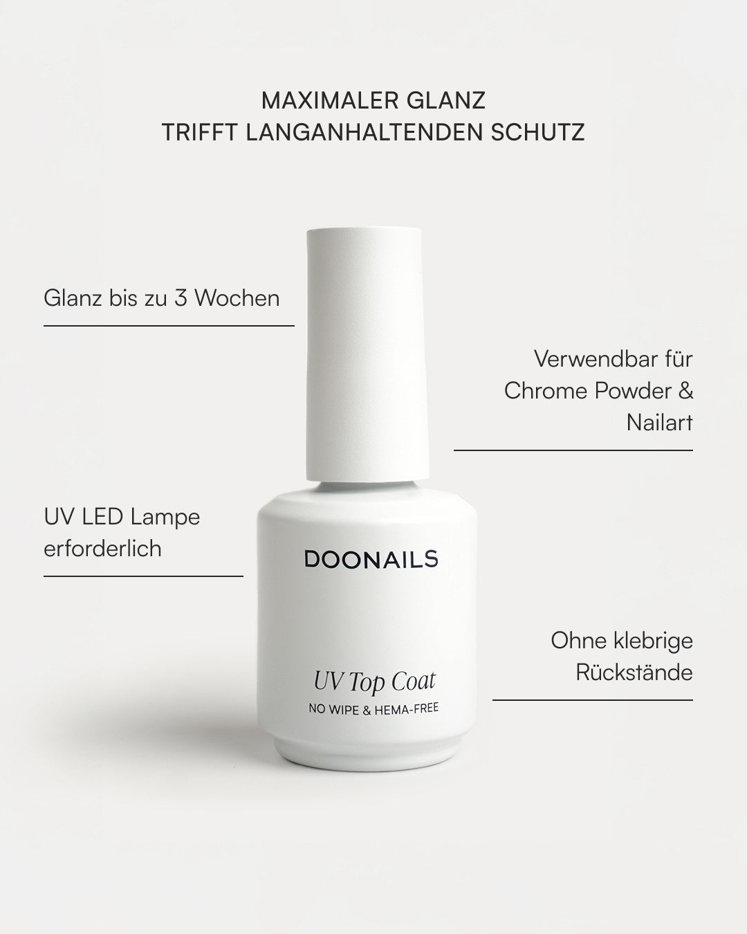 UV Top Coat - Doonails Switzerland