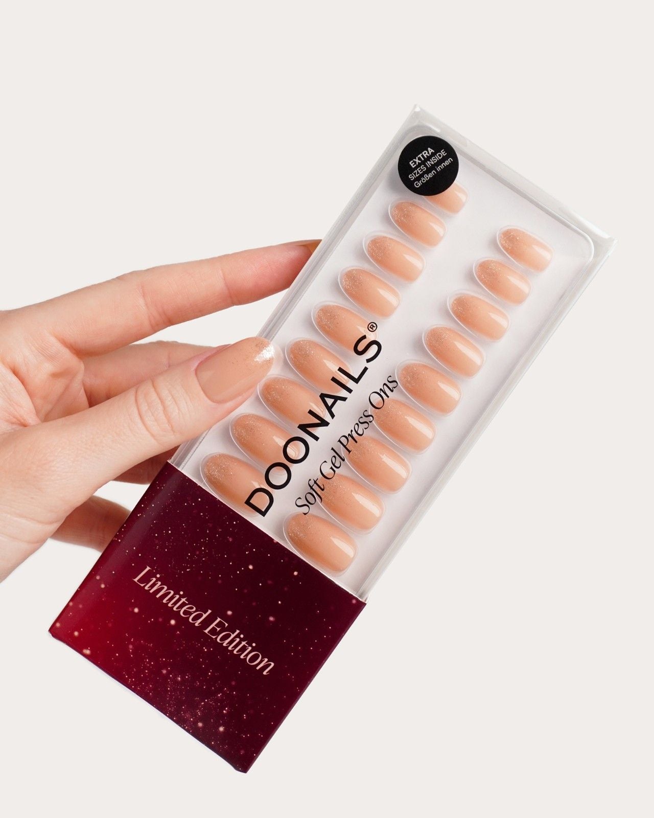 Champagne Bubbles Limited Edition Soft Gel Press Ons Switzerland