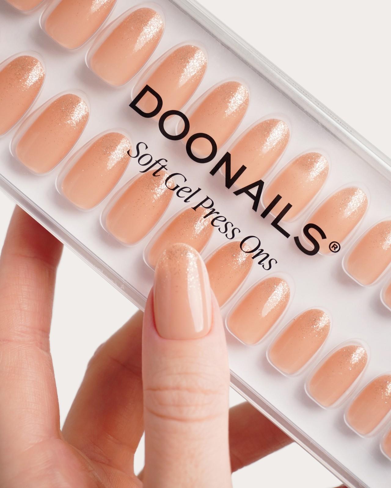 Champagne Bubbles Limited Edition Soft Gel Press Ons Switzerland