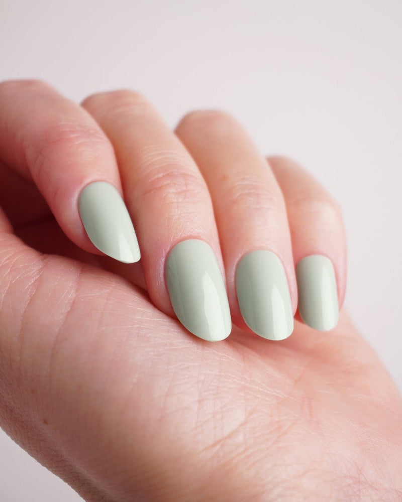 Cute Cucumber Medium Round Soft Gel Press Ons - Doonails Switzerland