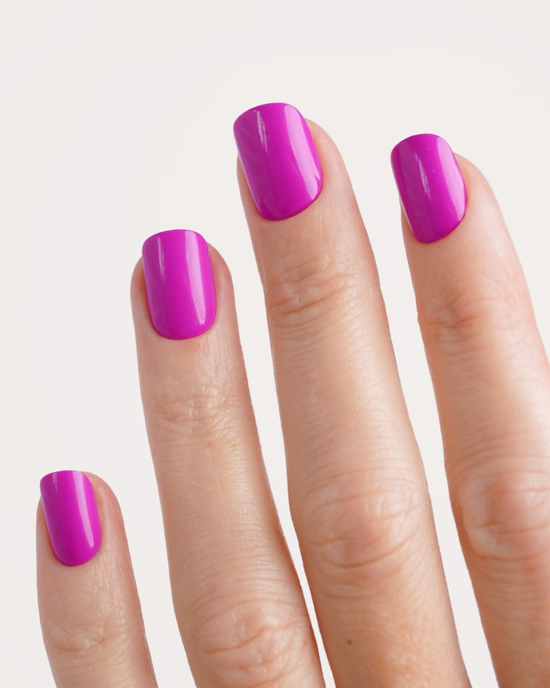 Dragonfruit Extra Short Square Soft Gel Press Ons - Doonails Switzerland
