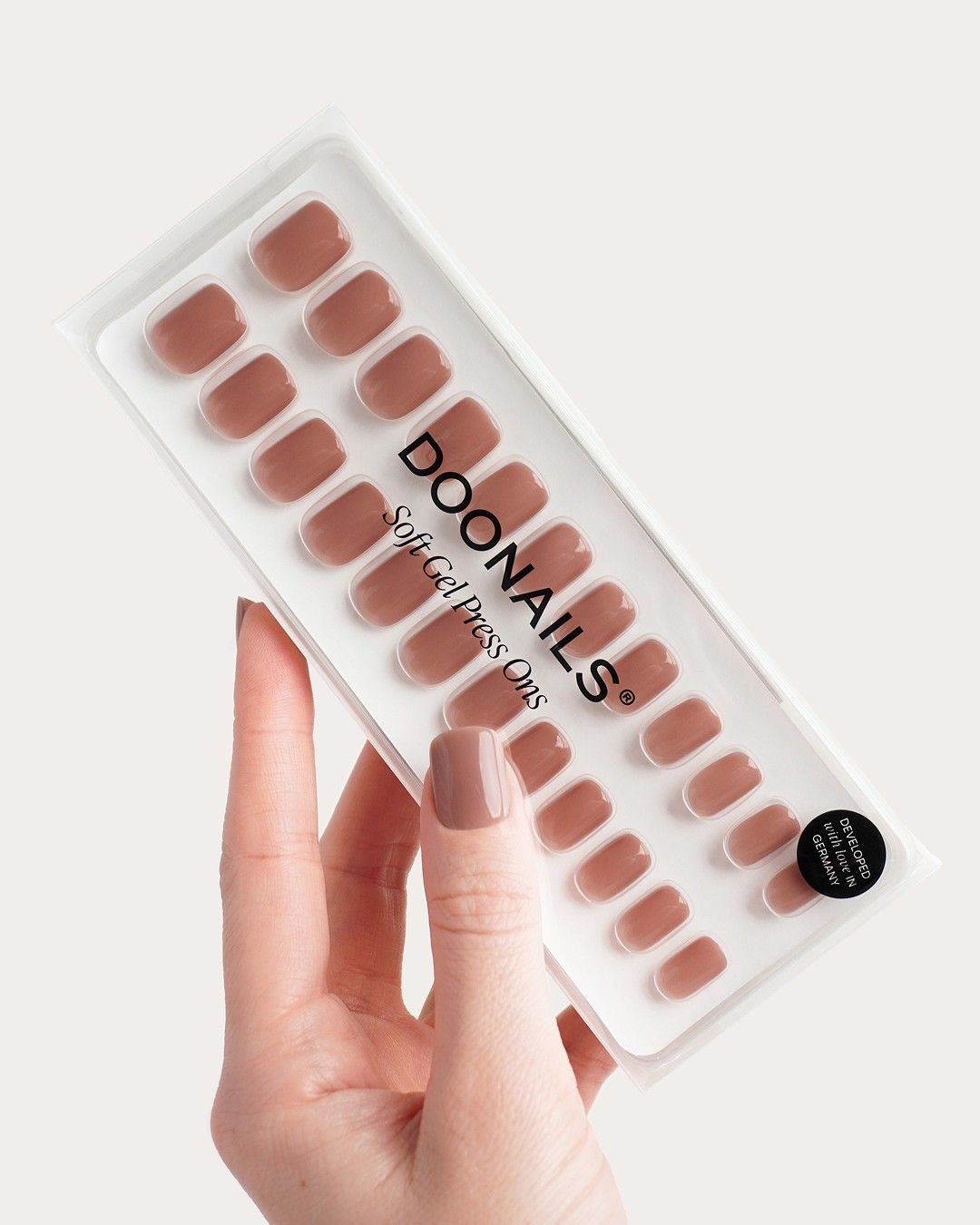 Espresson Extra Short Square Soft Gel Press Ons - Doonails Switzerland