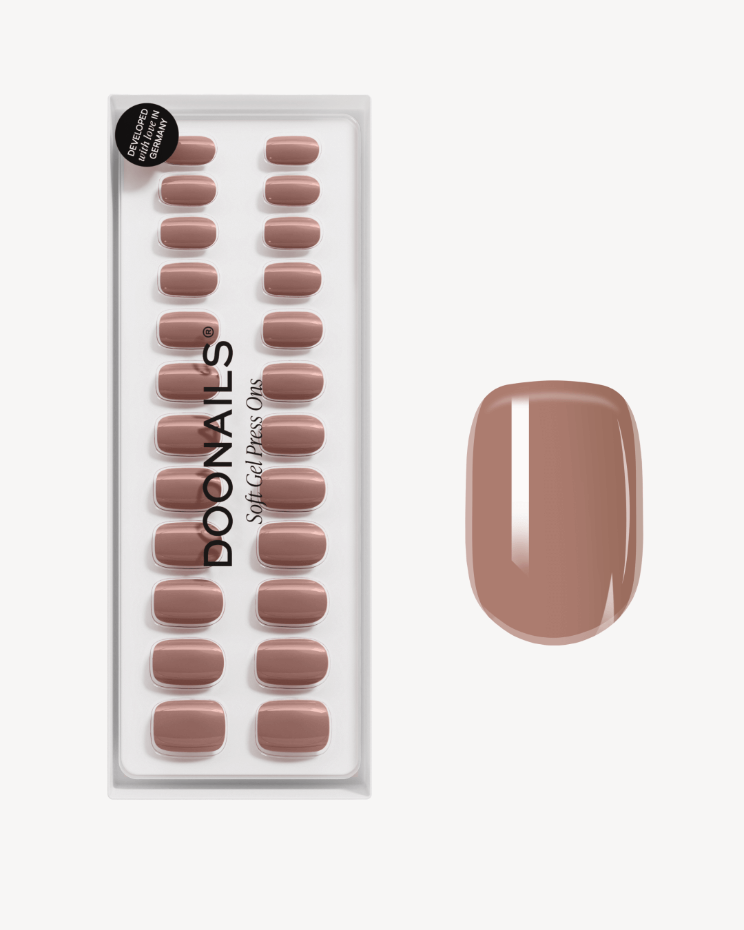 Espresson Extra Short Square Soft Gel Press Ons - Doonails Switzerland