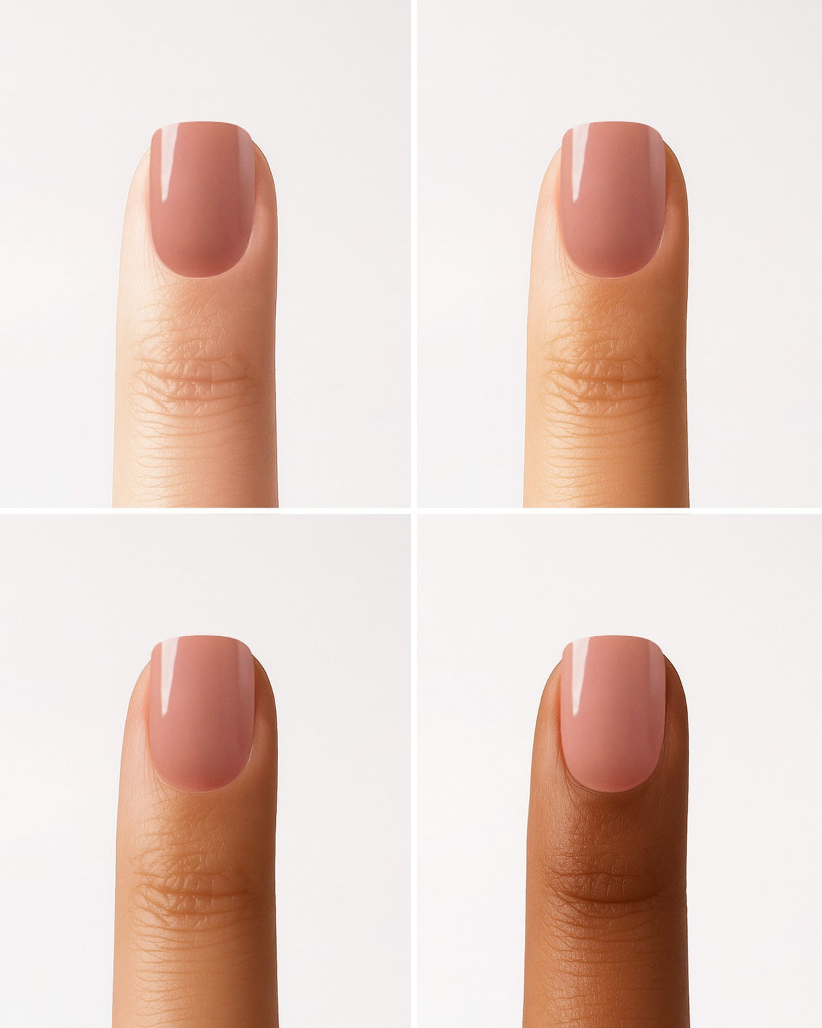 Espresso Ultra Short Square Soft Gel Press Ons