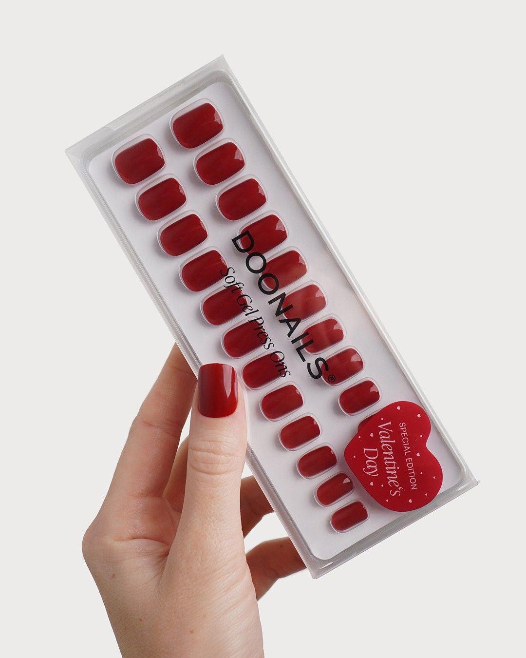 Heartbreaker Extra Short Square Soft Gel Press Ons