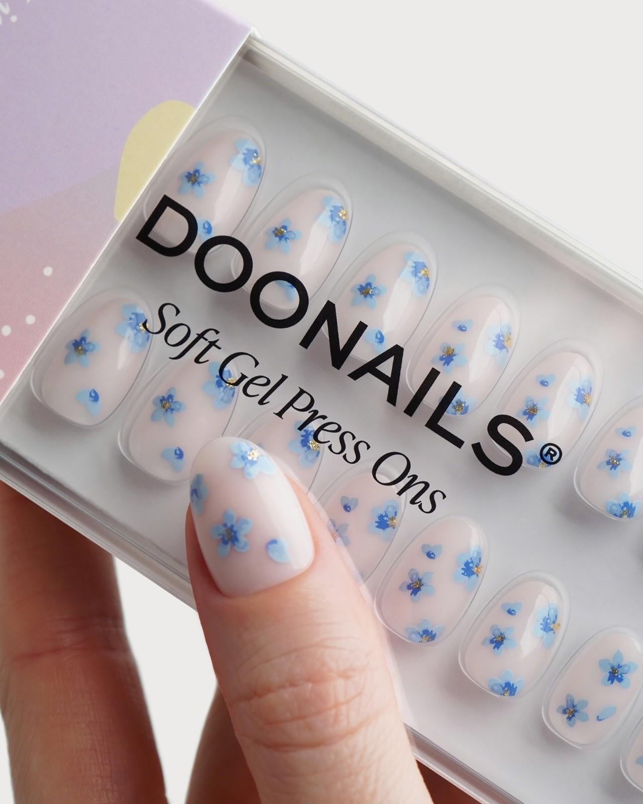 Limited Edition Blossom Babe Short Round Soft Gel Press Ons