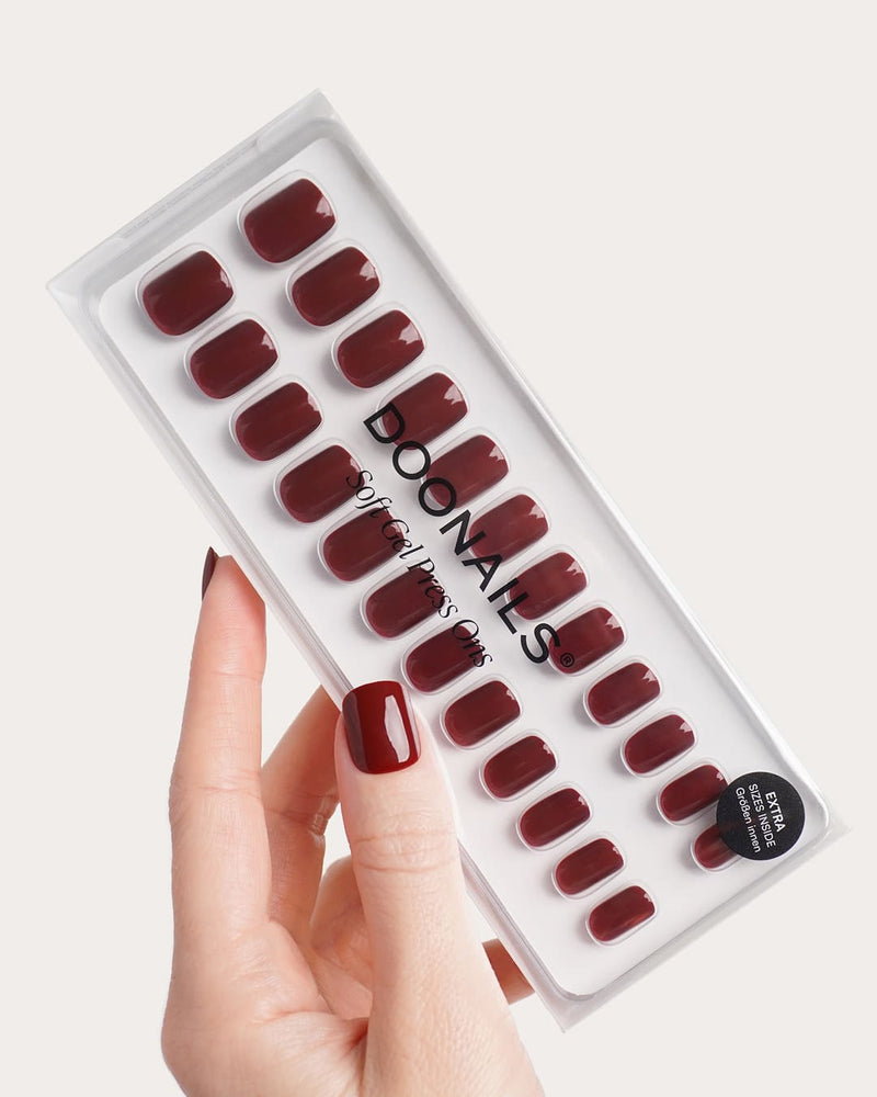 Love Paris Extra Short Square Soft Gel Press Ons - Switzerland