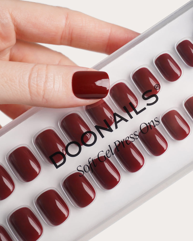 Love Paris Extra Short Square Soft Gel Press Ons - Switzerland