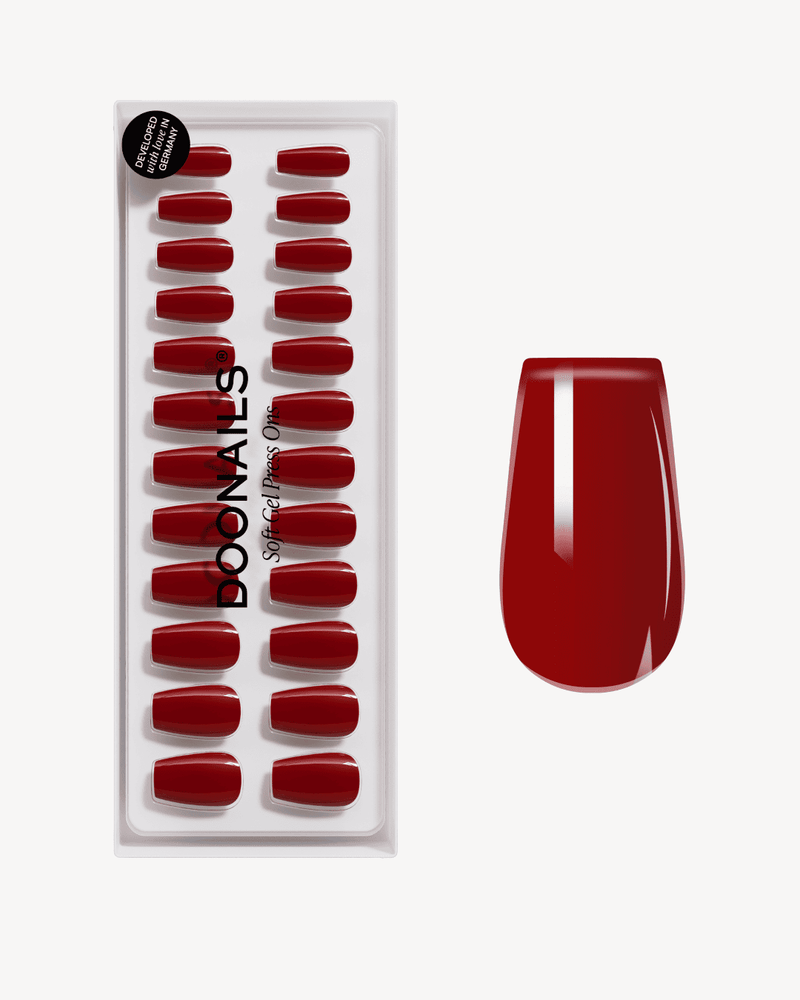 Mon Cheri Short Coffin Soft Gel Press Ons - Doonails Switzerland