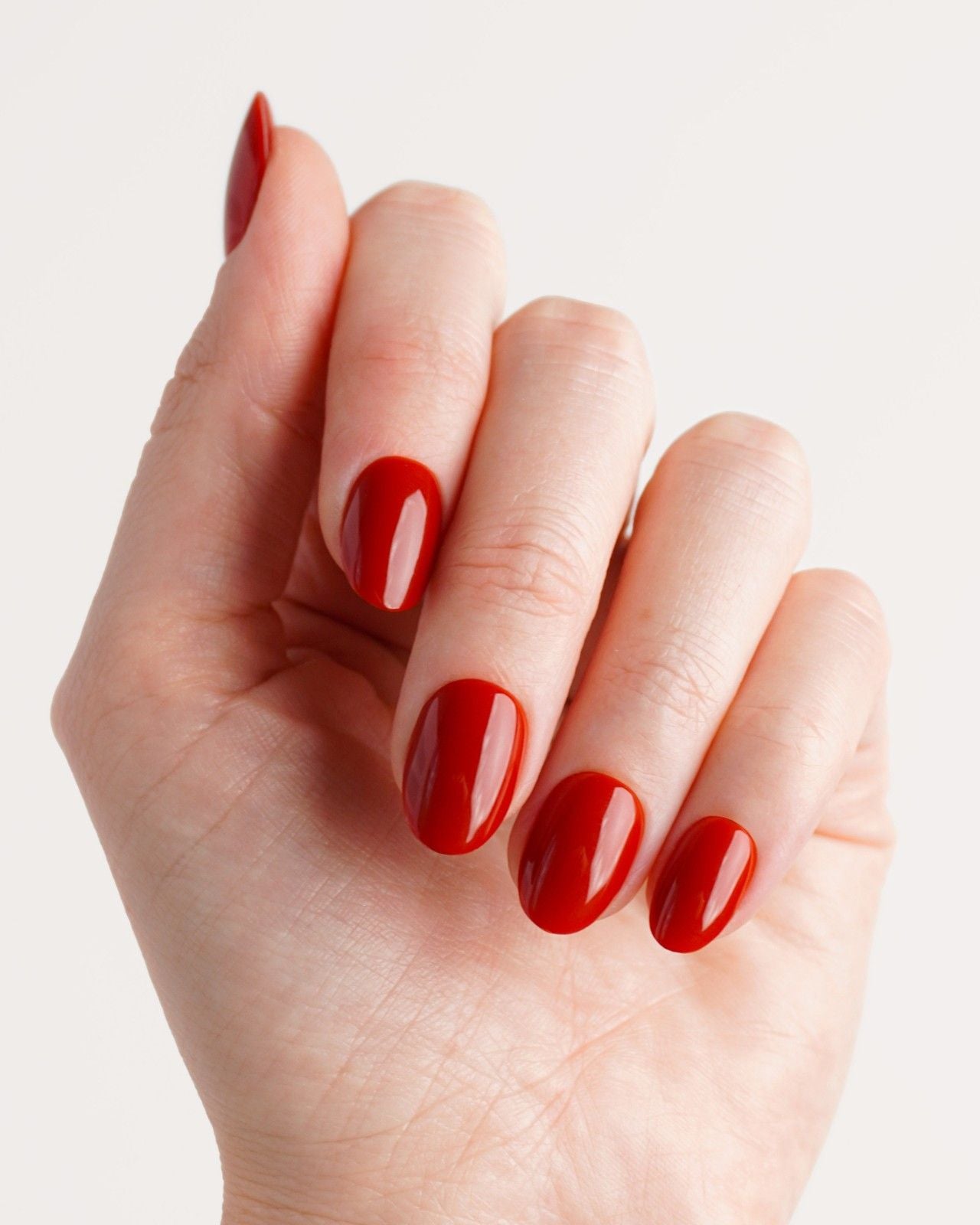 Soft Gel Press Ons Mon Cheri getragen