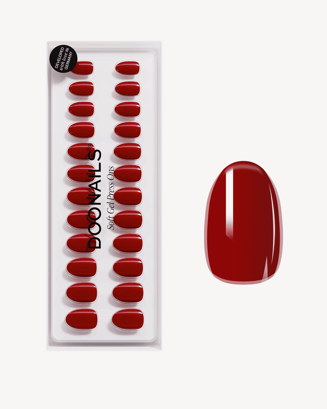 Mon Cheri Short Round Soft Gel Press Ons - Doonails Switzerland