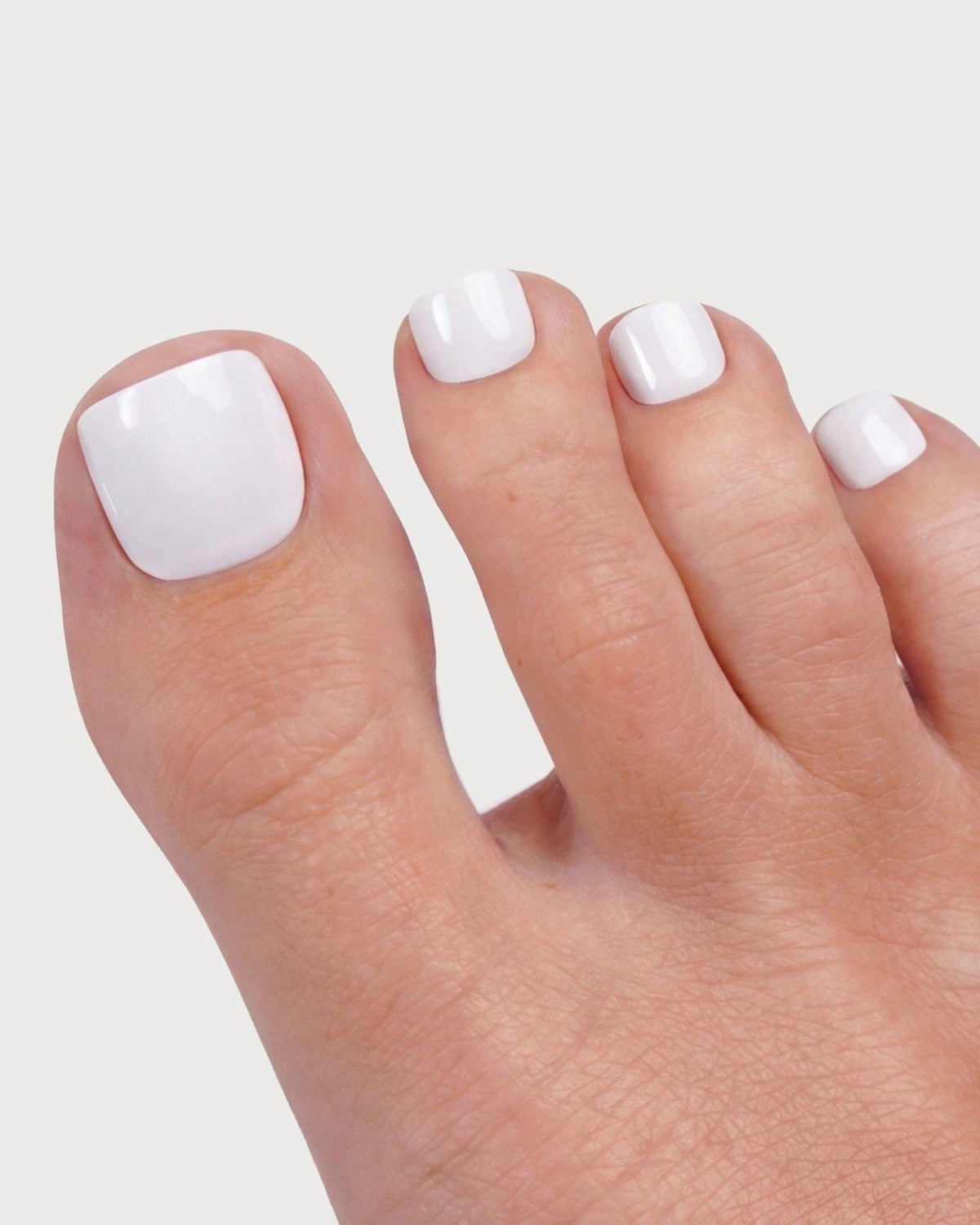 Snow White Pediküre Soft Gel Press Ons