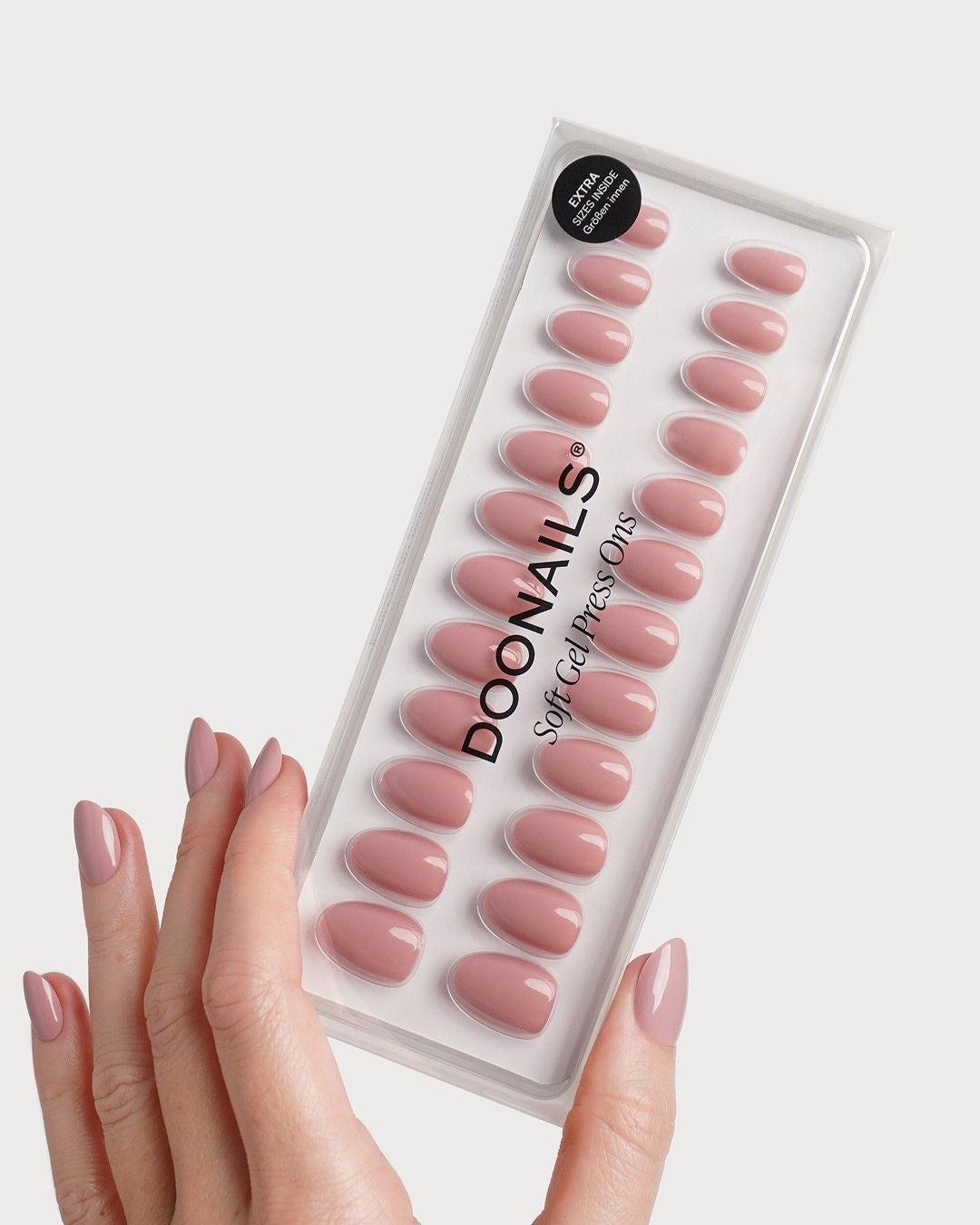 Valentine Crush Short Round Soft Gel Press Ons - Switzerland