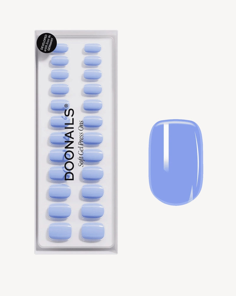 Paradise Short Square Soft Gel Press Ons - Doonails Switzerland