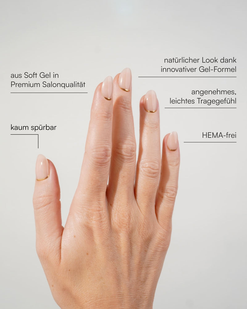 Popcorn Short Round Soft Gel Press Ons - Doonails Switzerland