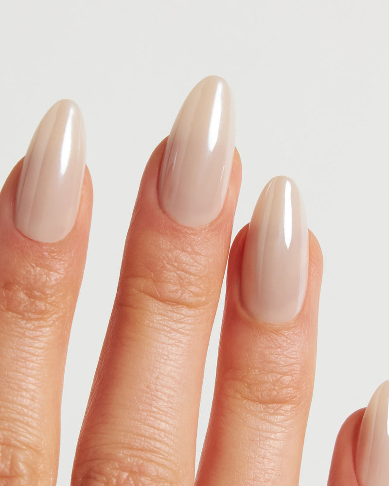 Toffee Medium Almond Soft Gel Press Ons - Doonails Switzerland