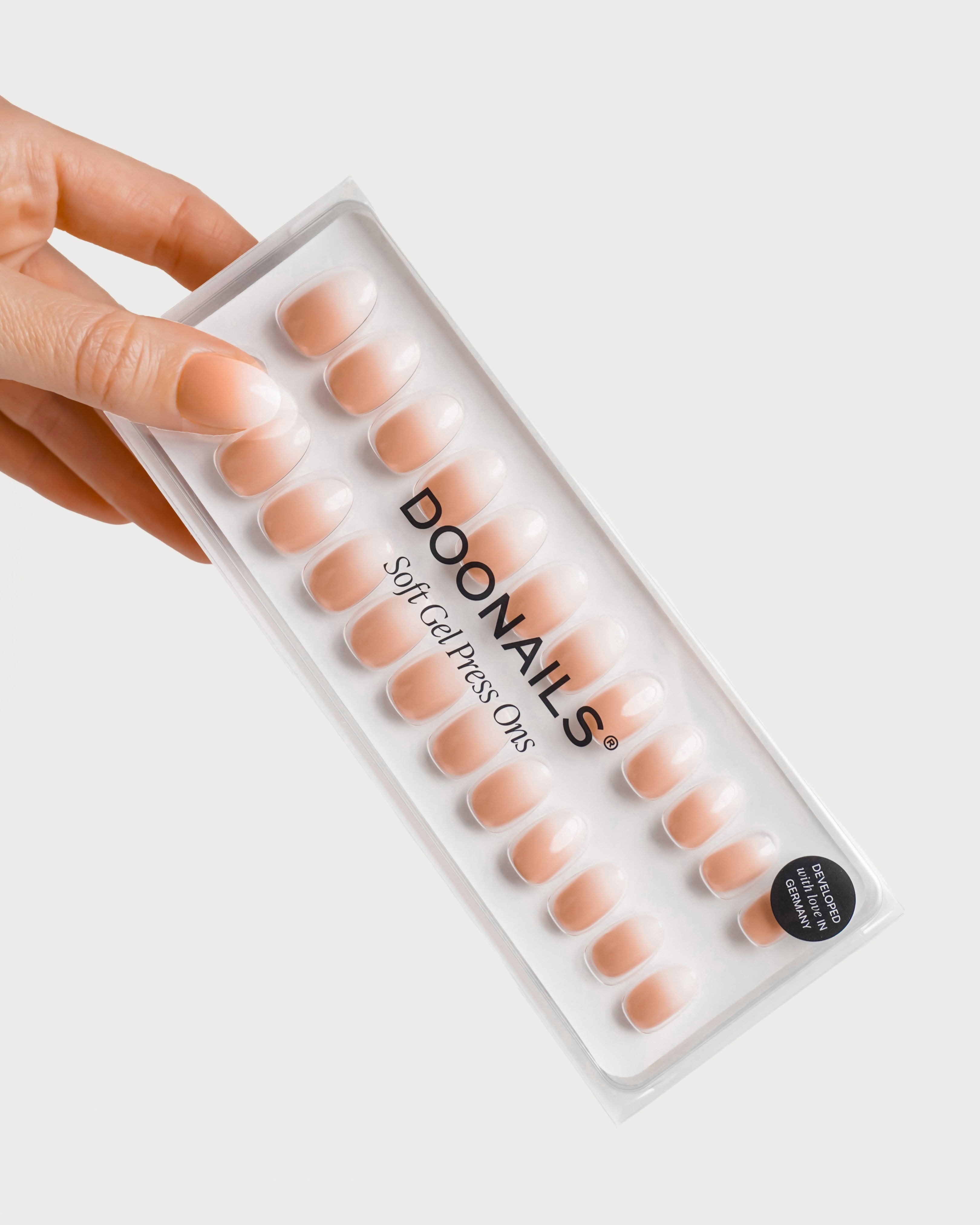 Babyboomer Short Round Soft Gel Press Ons