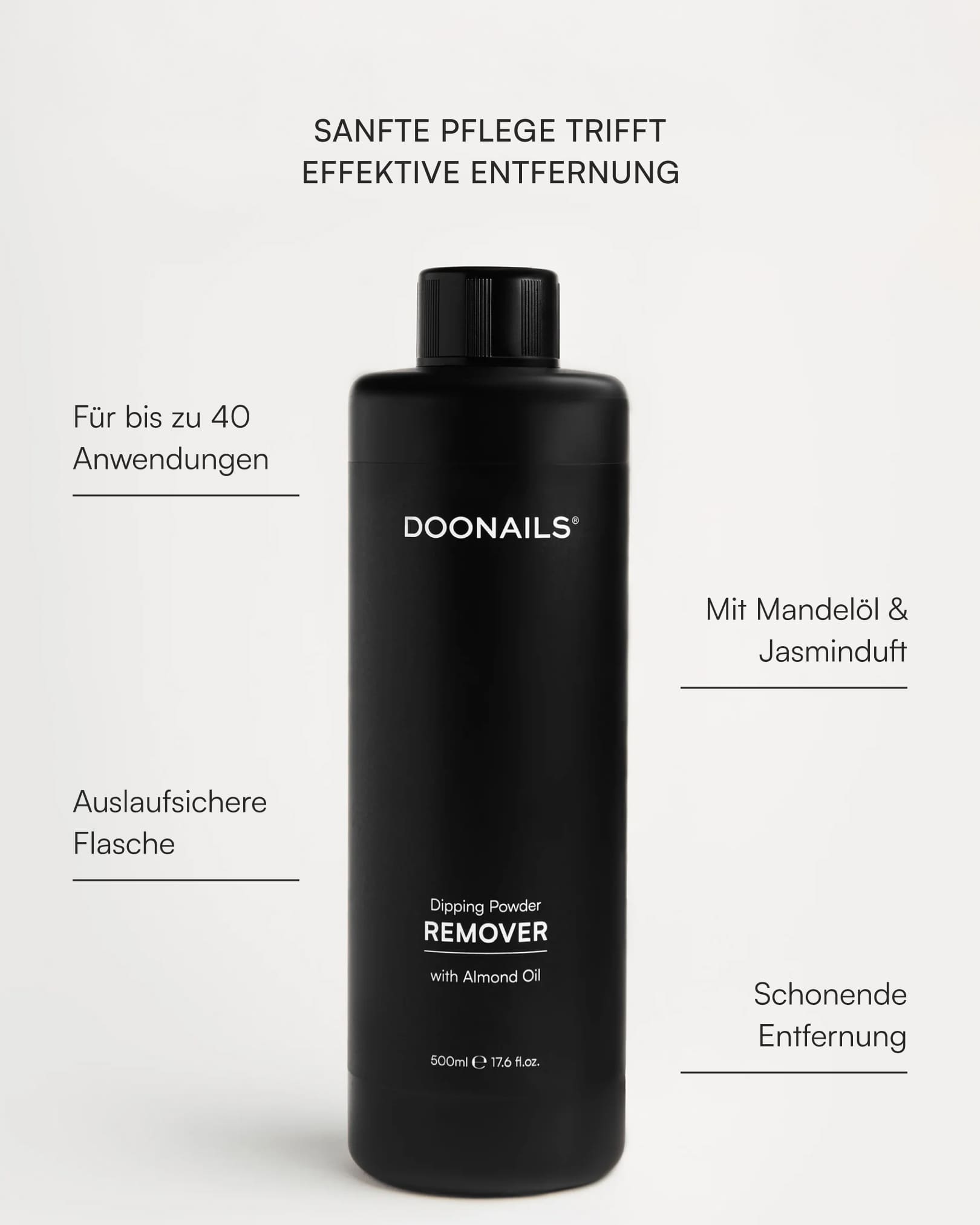 Entferner Flüssigkeit - 500ml - Doonails Switzerland
