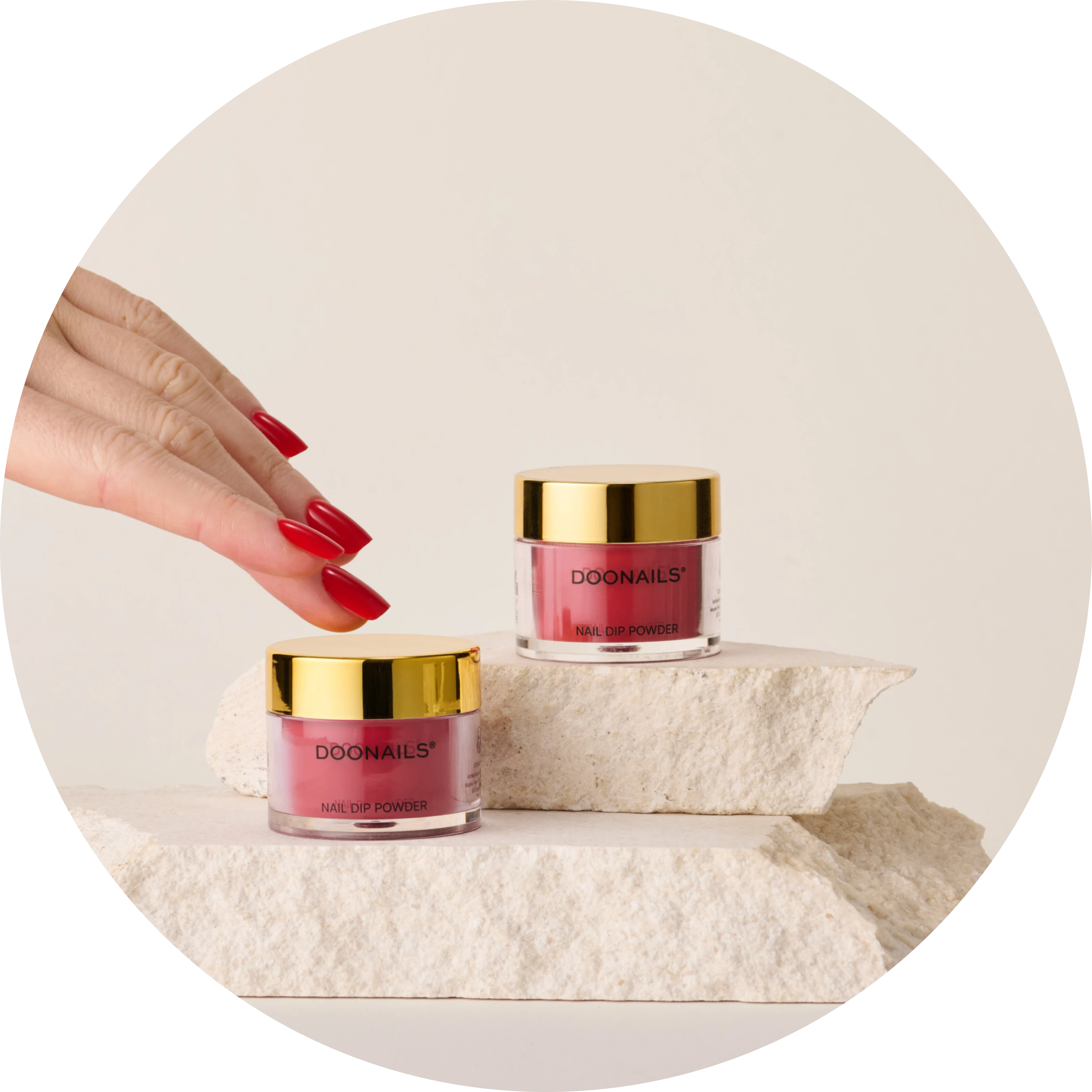 Aufbewahrungsbox für 12 Dipping Powder Farben