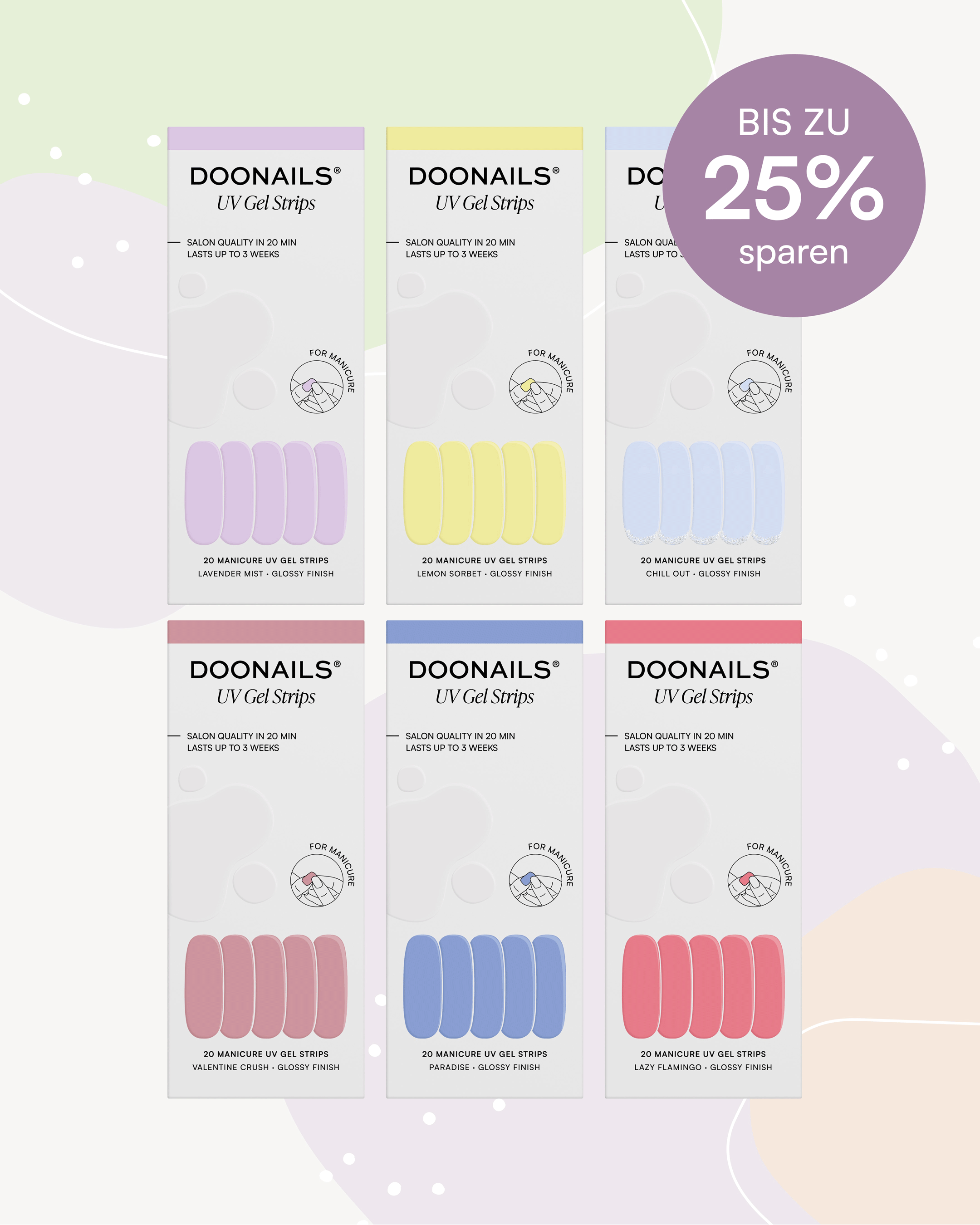 Mix & Match Nachfüll Bundle - Gel Strips