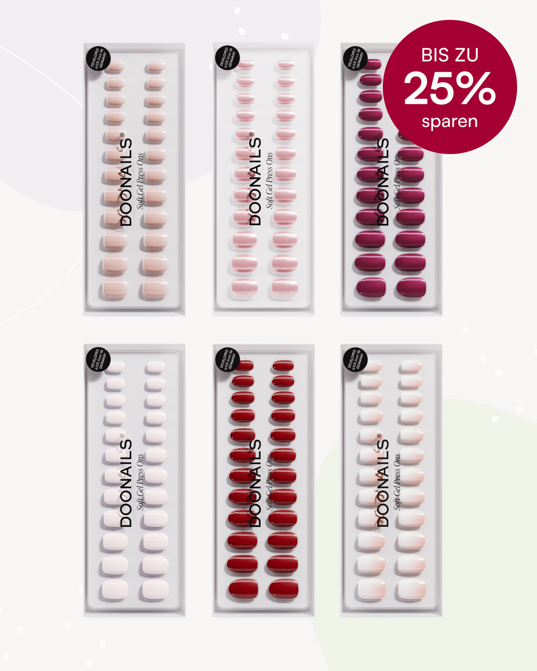 Mix & Match Nachfüll Bundle - Soft Gel Press Ons