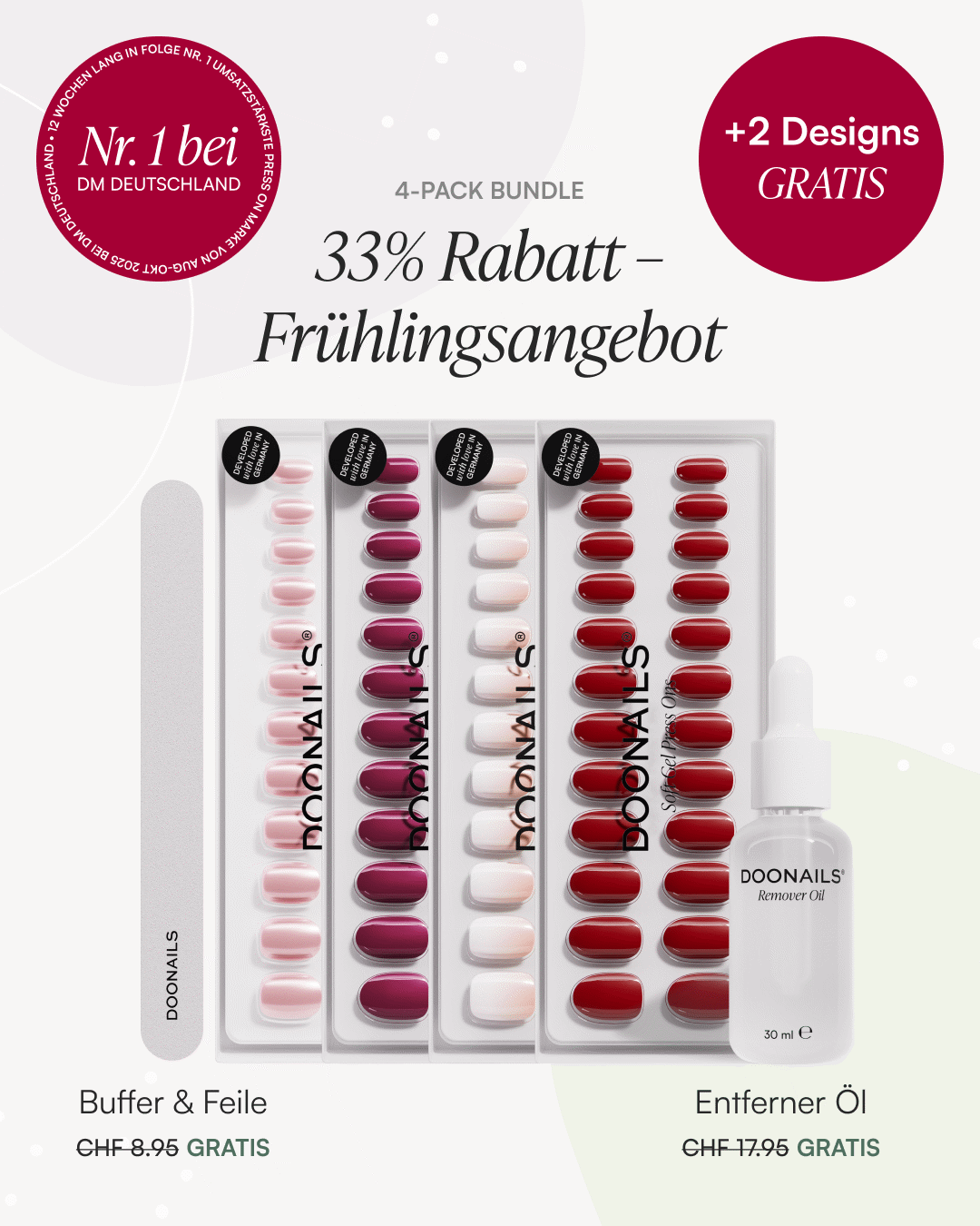 Frühlings Starter Set - Soft Gel Press Ons