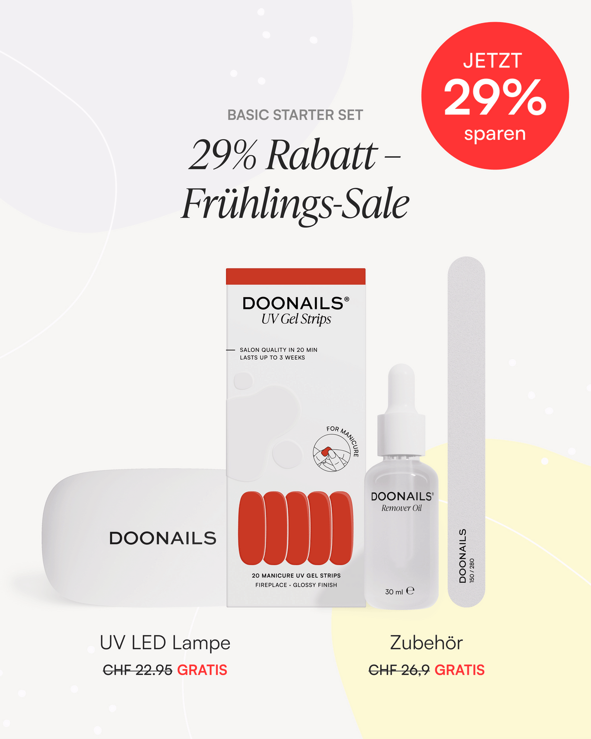 Frühlings Starter Set - Gel Strips