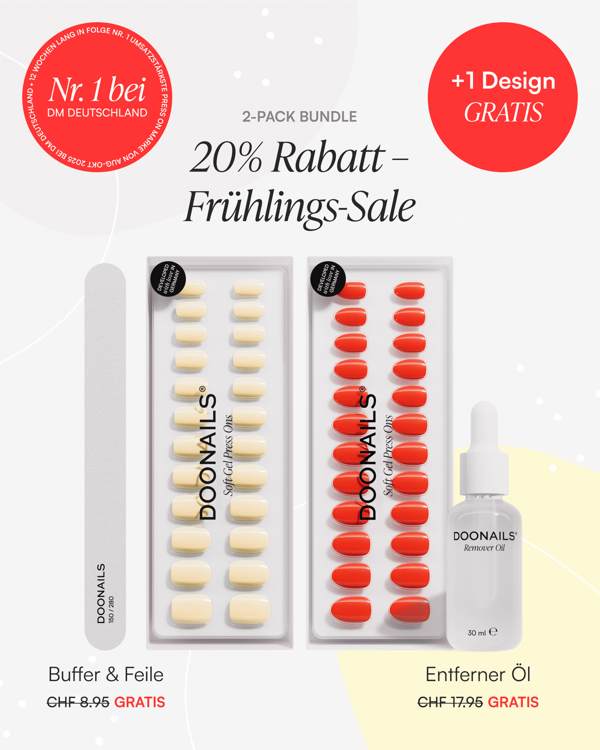 Frühlings Starter Set - Soft Gel Press Ons