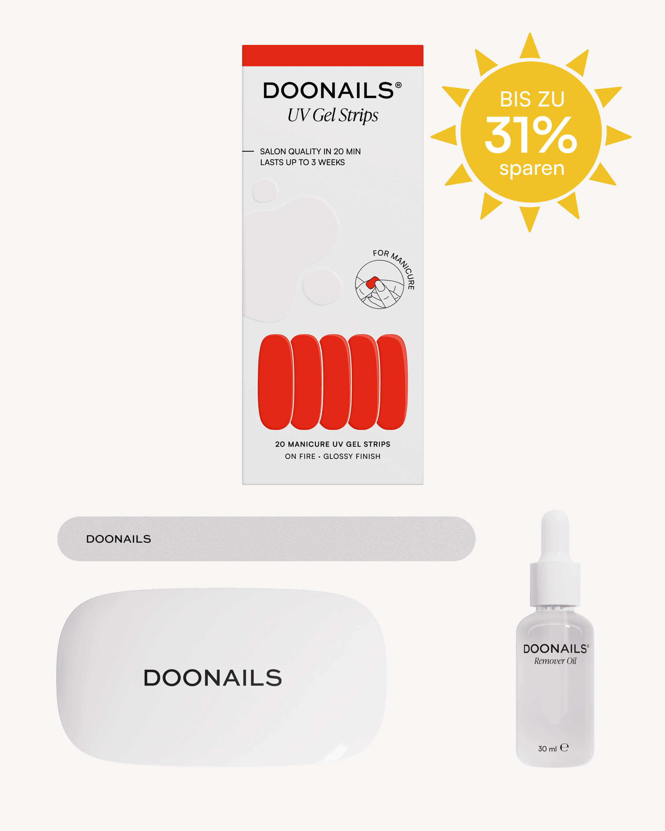 Sommer Starter Set - Gel Strips - Doonails Switzerland