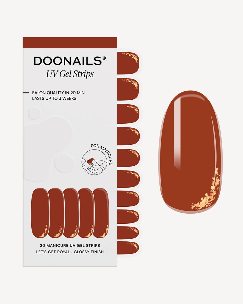 Let's Get Royal UV Gel Strips