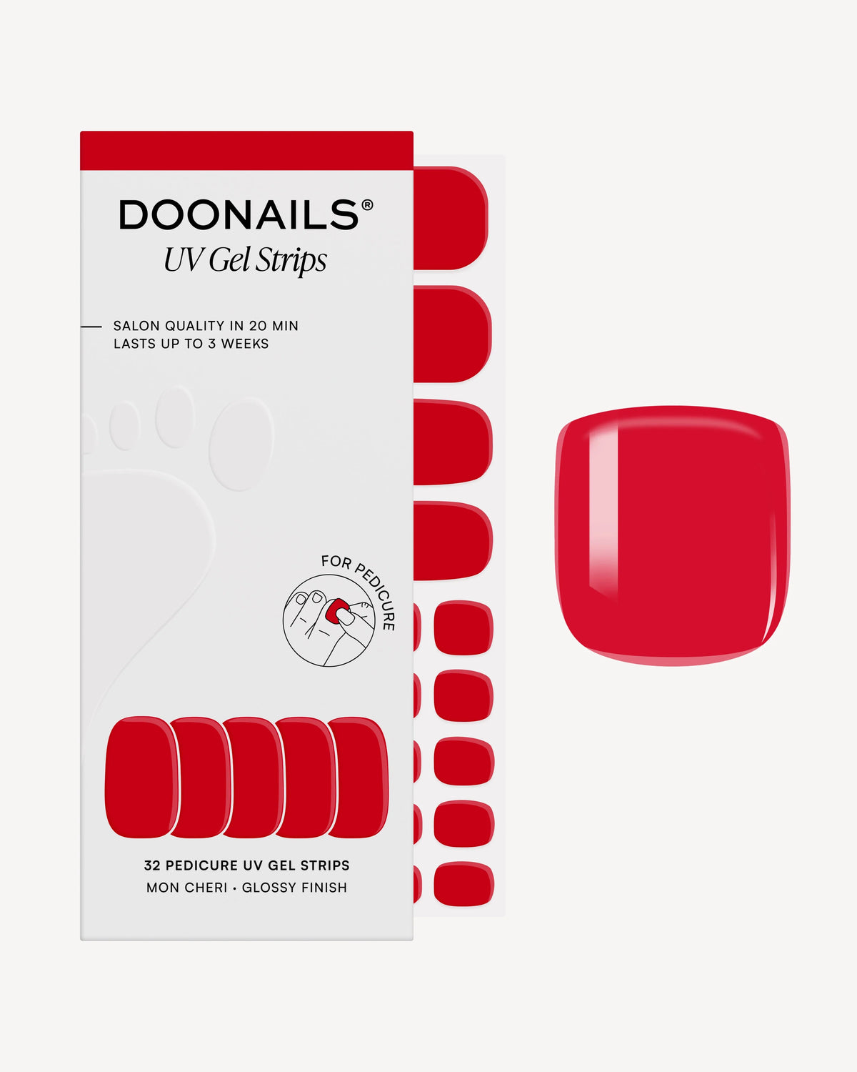 Mon Cheri Pediküre UV Gel Strips
