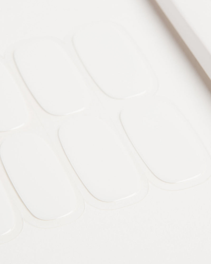 Snow White Gel Strips - Doonails Switzerland