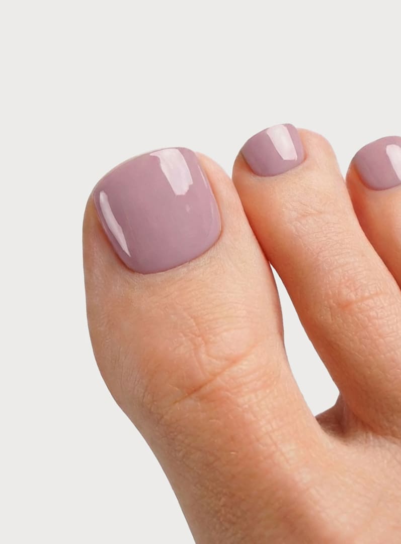 Silent Night Mauve Mani & Pedi Set - Gel Strips