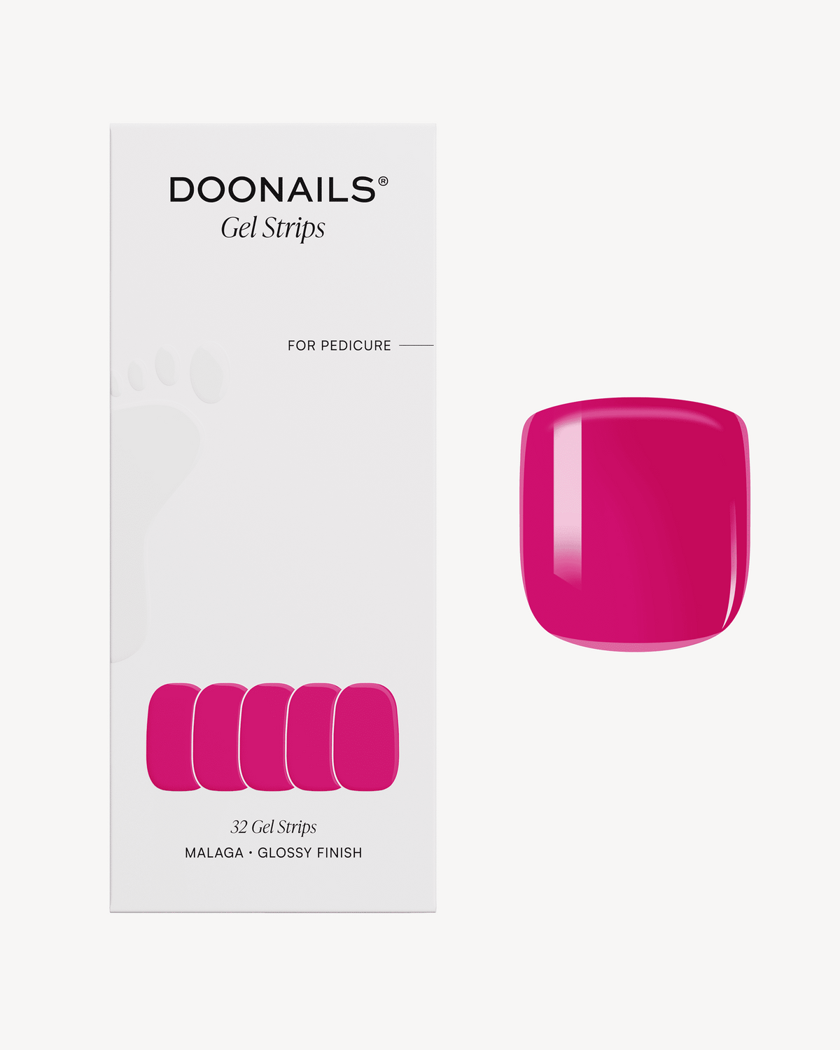 Malaga Pediküre UV Gel Strips