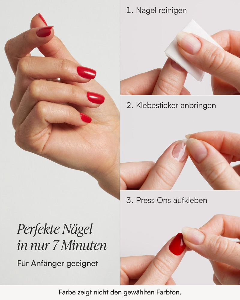 Ballerina Short Round Mani & Pedi Set - Soft Gel Press Ons