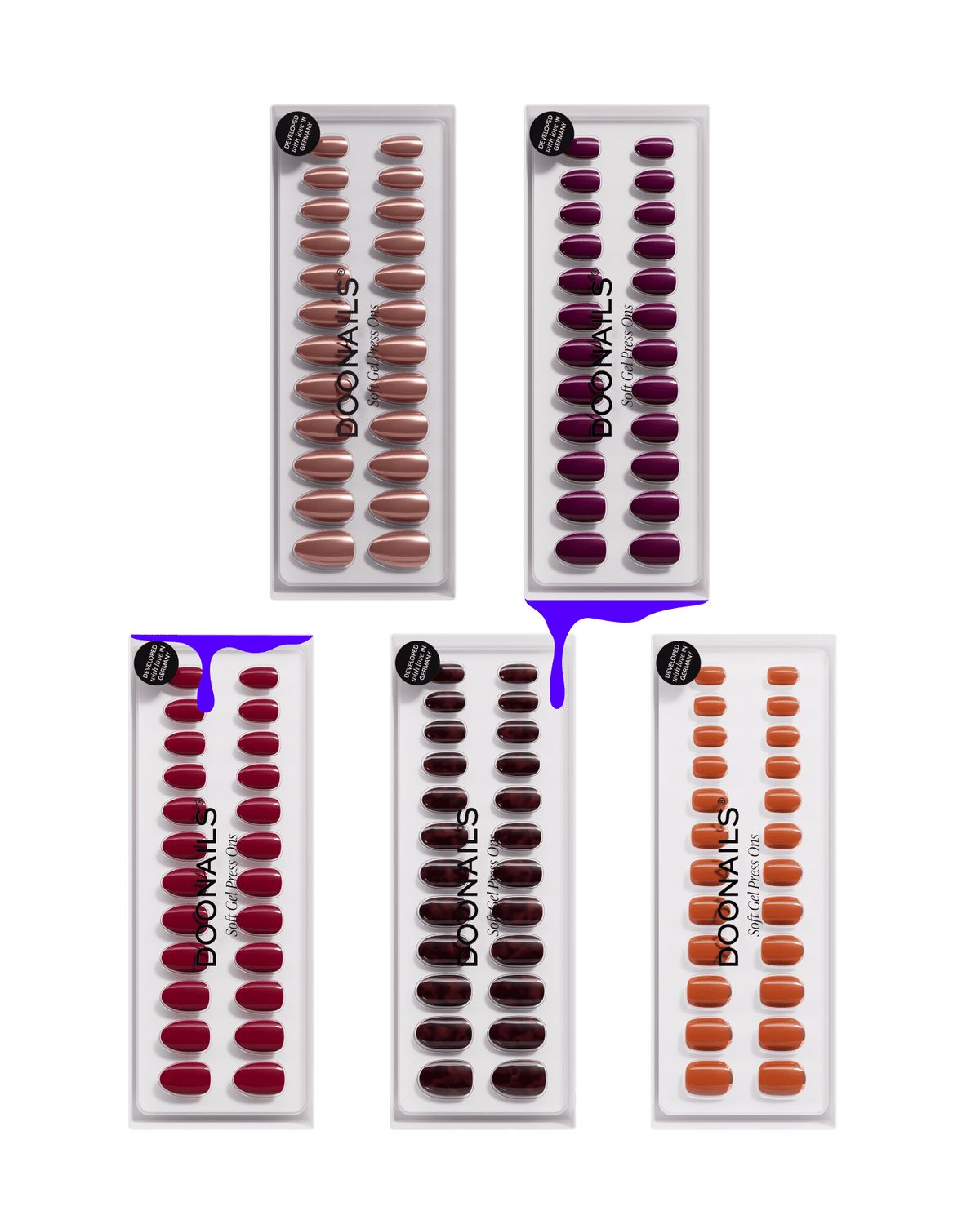 Farben Refill Set | Soft Gel Press Ons