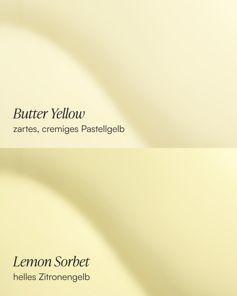 Butter Yellow Short Square Soft Gel Press Ons
