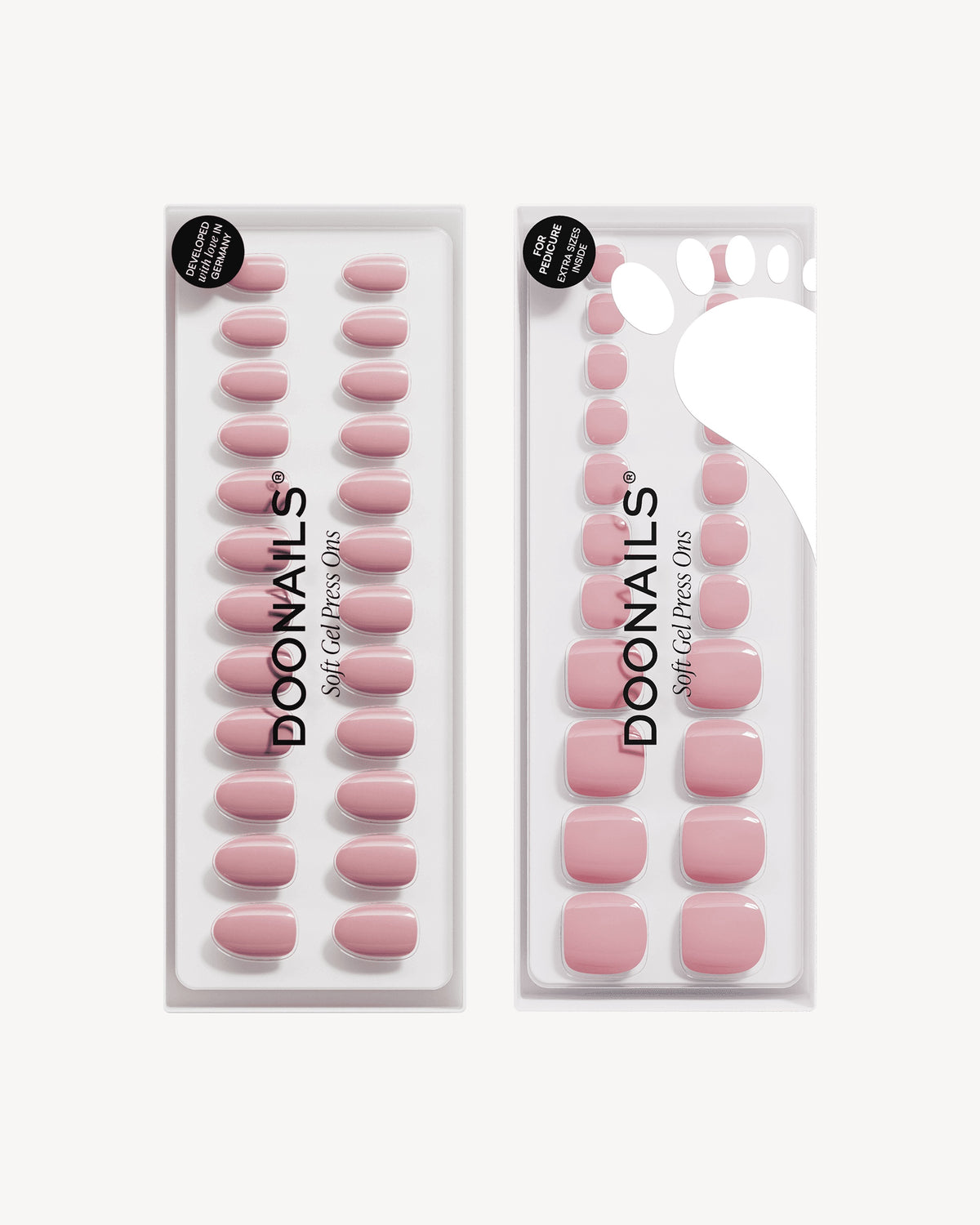 Valentine Crush Short Round Mani & Pedi Set