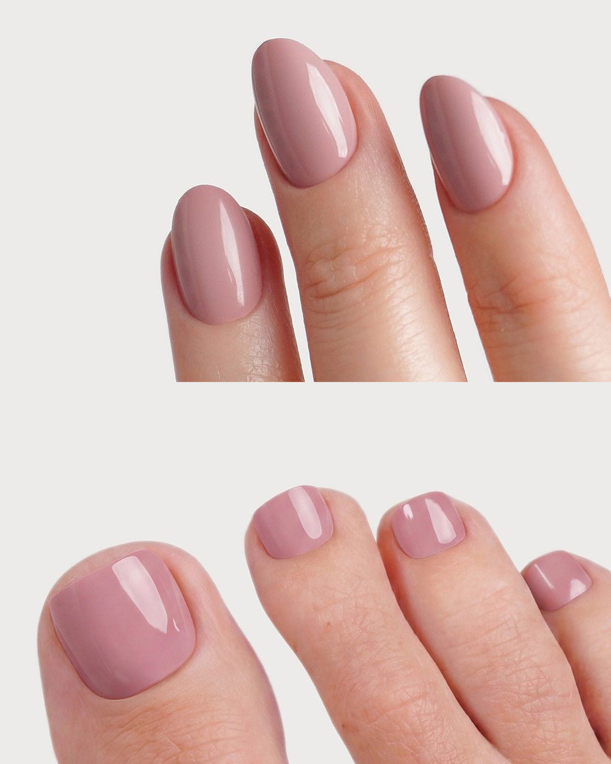 Valentine Crush Short Round Mani & Pedi Set