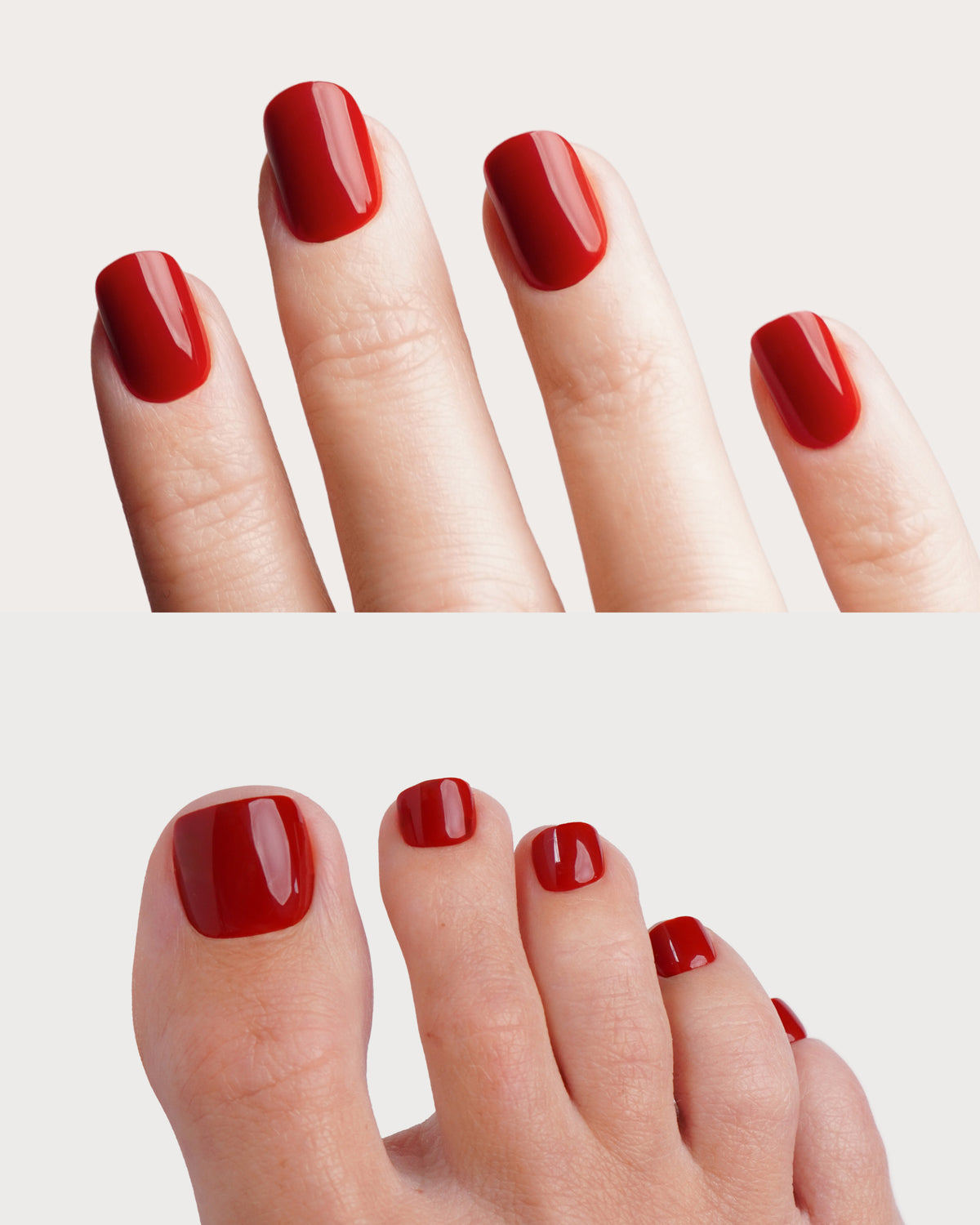 Mon Cheri Extra Short Square Mani & Pedi Set - Soft Gel Press Ons