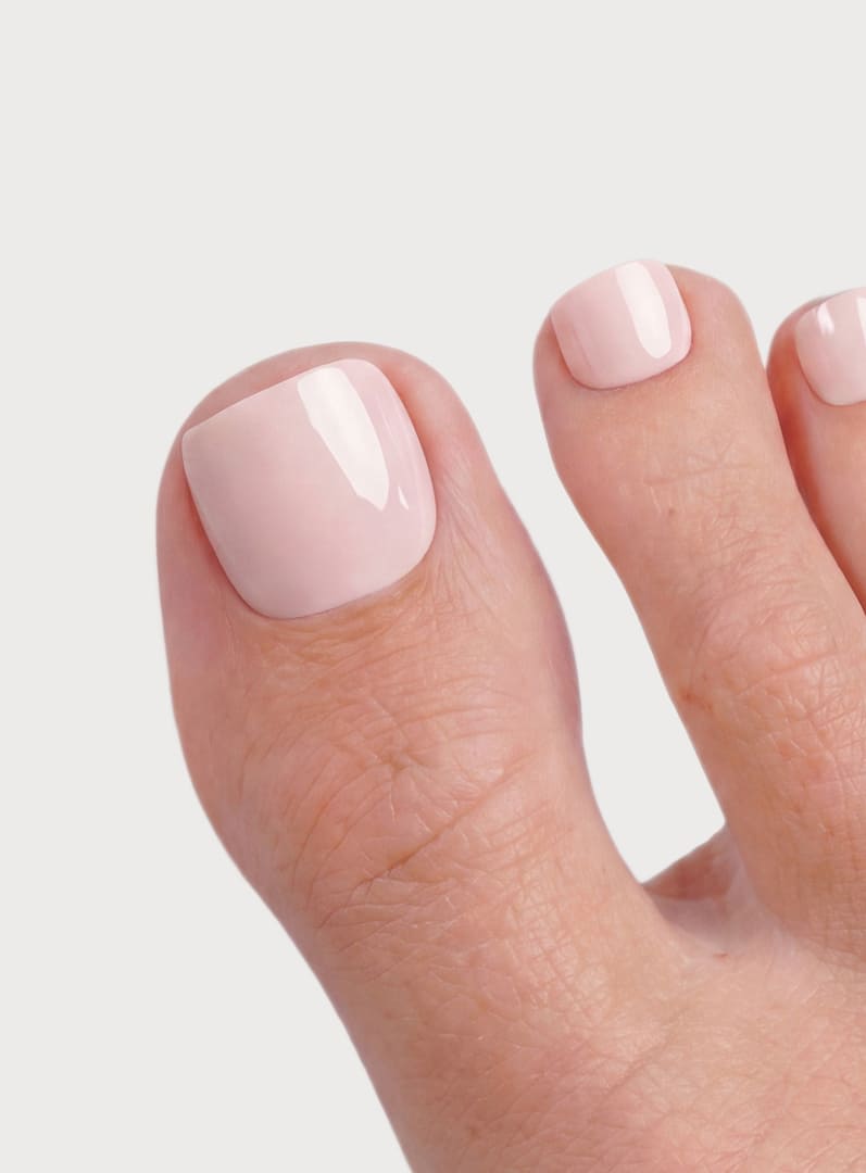 Ballerina Short Round Mani & Pedi Set - Soft Gel Press Ons