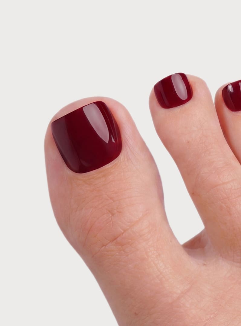 Love Paris Short Round Mani & Pedi Set - Soft Gel Press Ons